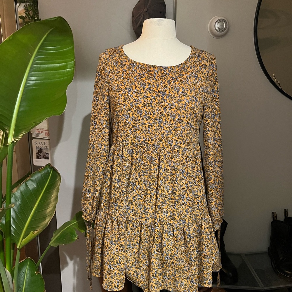 Long sleeve Floral dress